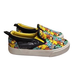 Ground Up Pokemon Graphic Low Top Slip On Shoes Boys 2